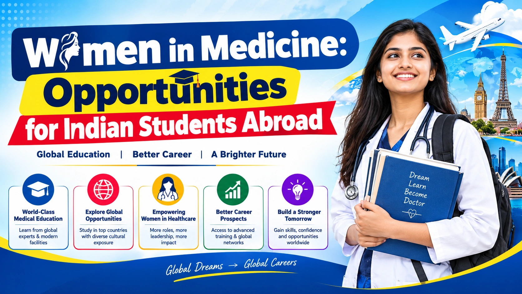 Women in Medicine: Opportunities for Indian Students Abroad